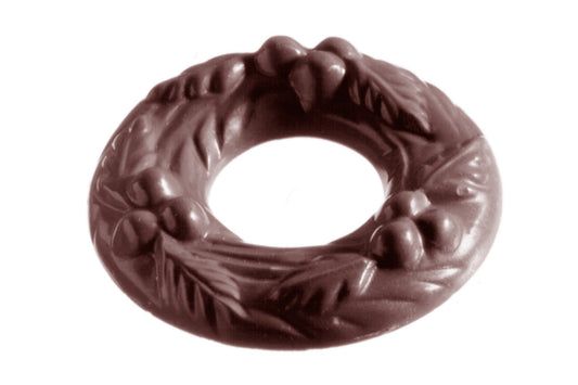 CW1246 - Chocolate World - Christmas Wreath Polycarbonate Mould