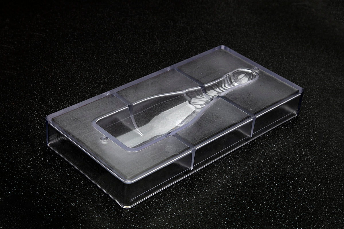 CW1257 - Chocolate World - 1/2 L Champagne Bottle Polycarbonate Mould