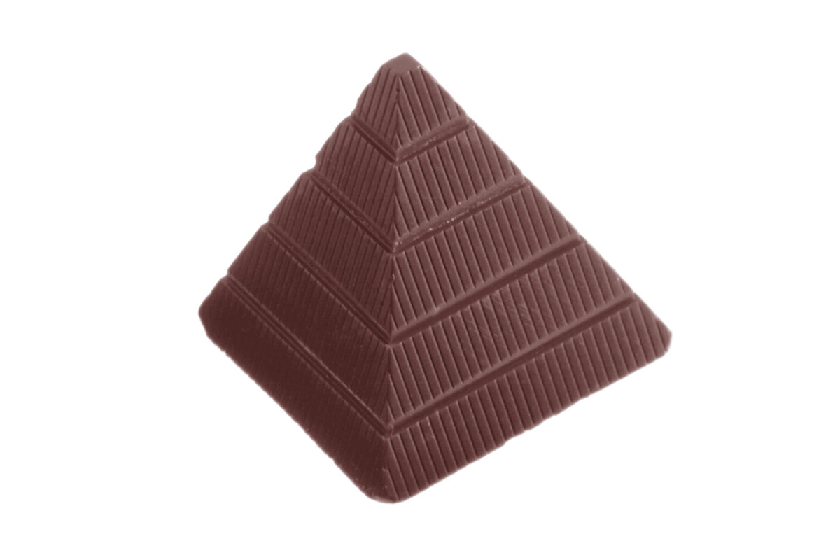 CW1260 - Chocolate World - Chocolate Pyramid Polycarbonate Mould