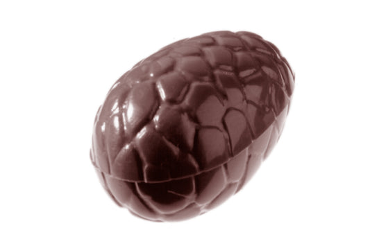 CW1266 - Chocolate World - Egg Kroko 35 mm Polycarbonate Mould