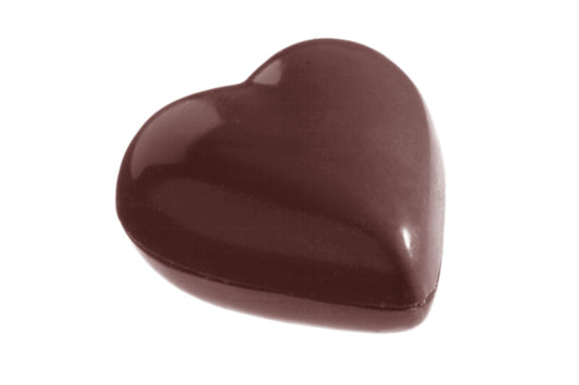 CW1280 - Chocolate World - Chocolate Heart 2 X 5 g Polycarbonate Mould