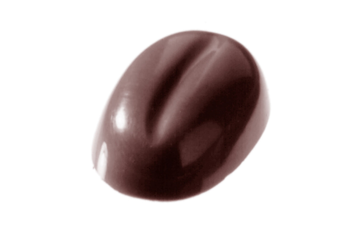 CW1281 - Chocolate World - Coffee Bean 1 g Polycarbonate Mould