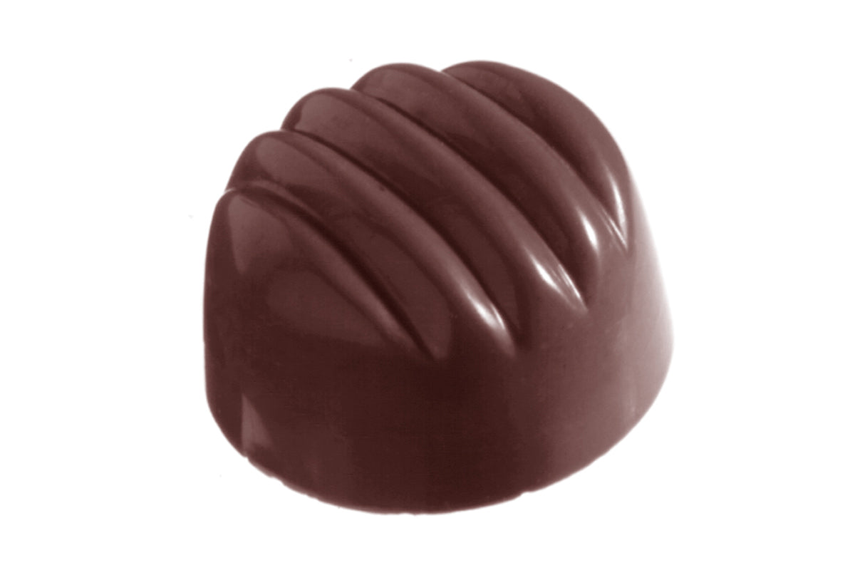 CW1290 - Chocolate World - Chocolate Galet Polycarbonate Mould