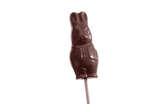 CW1299 - Chocolate World - Chocolate Lollipop Hare Polycarbonate Mould