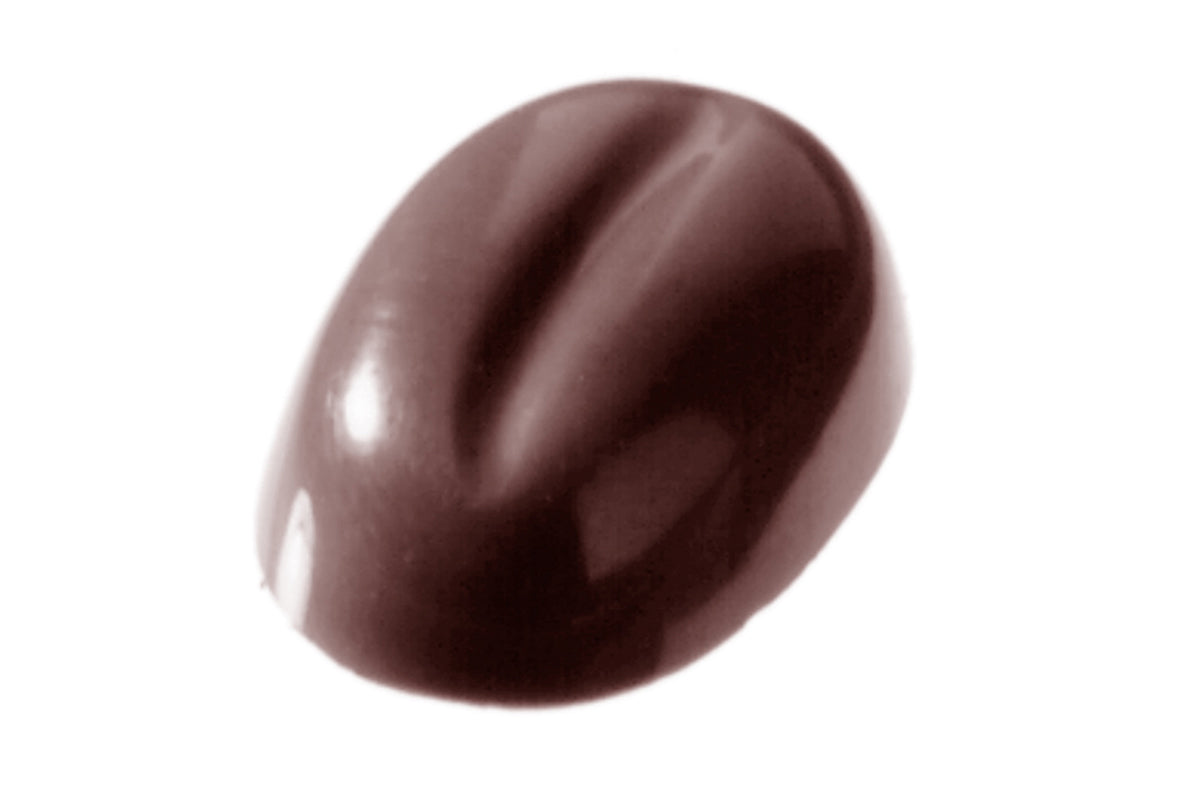 CW1312 - Chocolate World - Coffee Bean 1 g Polycarbonate Mould