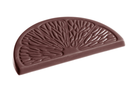 CW1320 - Chocolate World - Chocolate Orange Slice Polycarbonate Mould