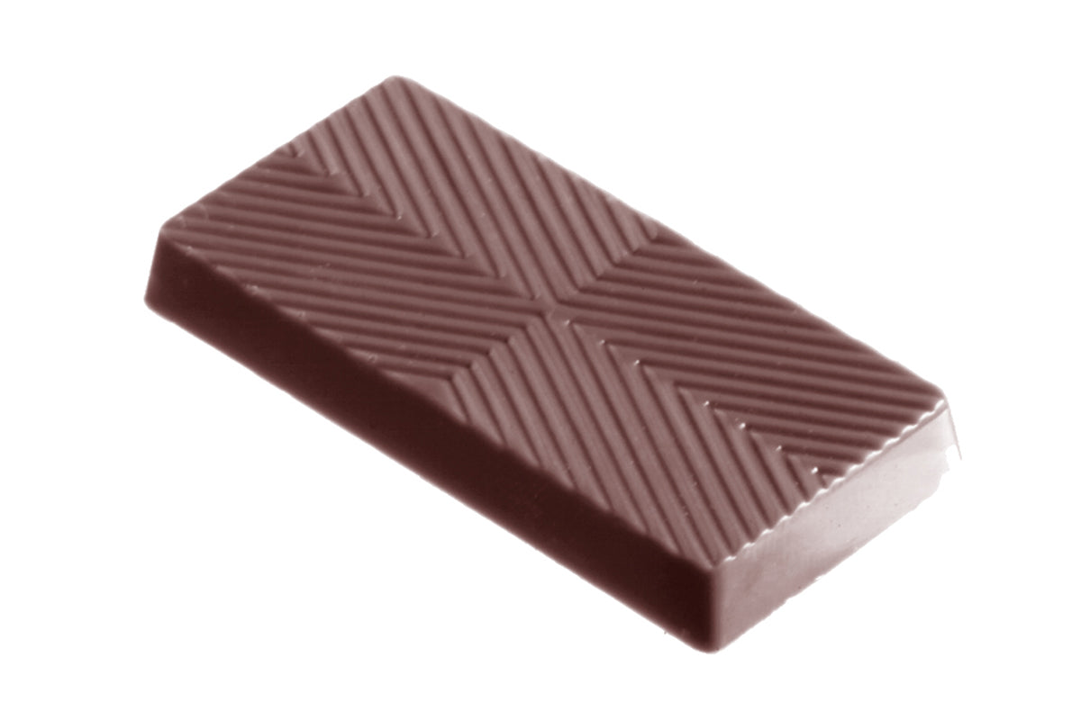 CW1324 - Chocolate World - Chocolate Square Block Polycarbonate Mould