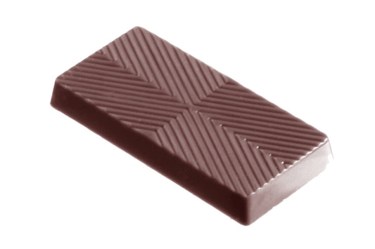 CW1324 - Chocolate World - Chocolate Square Block Polycarbonate Mould