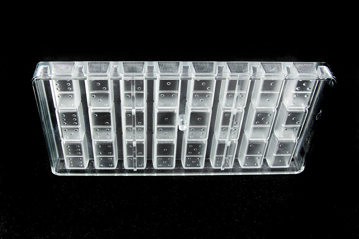 CW1330 - Chocolate World - Chocolate Domino Polycarbonate Mould
