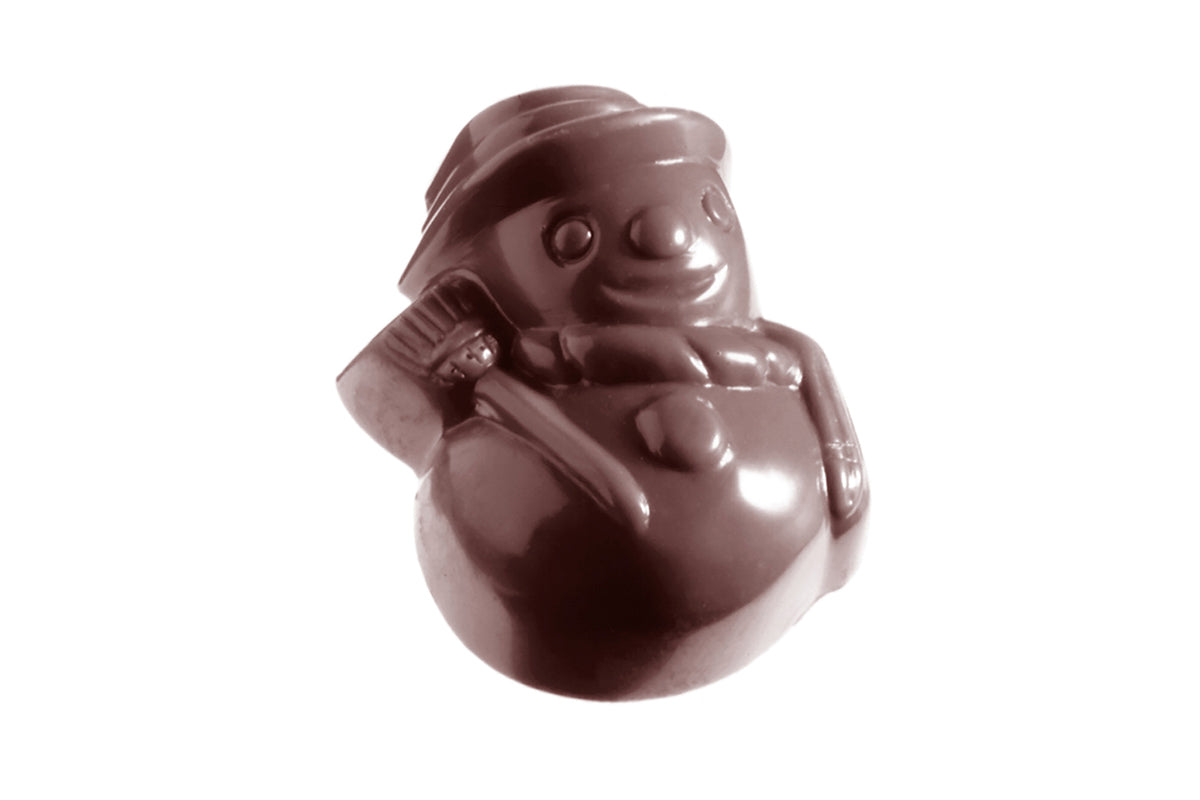 CW1333 - Chocolate World - Chocolate Snowman Polycarbonate Mould