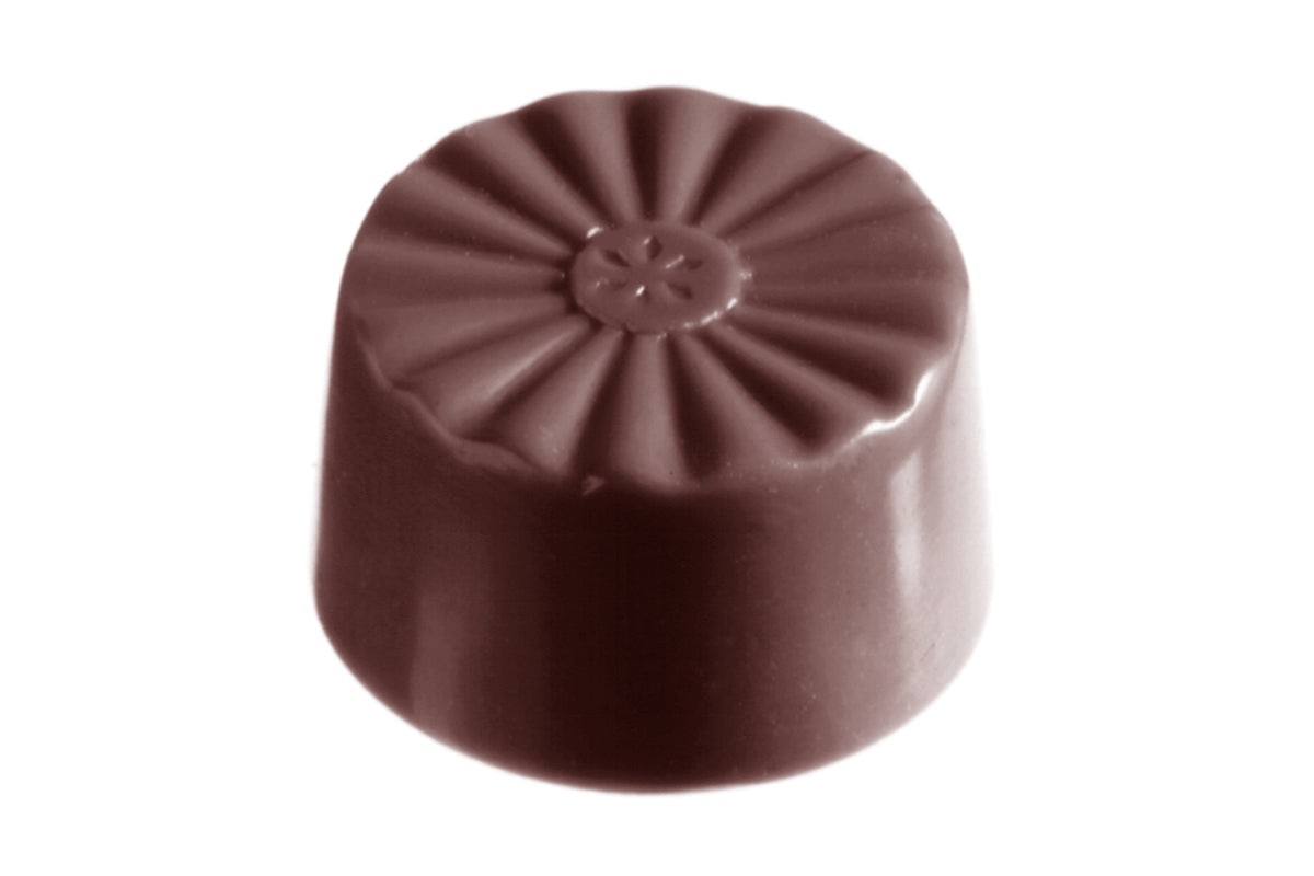 CW1336 - Chocolate World - Chocolate French Round Polycarbonate Mould