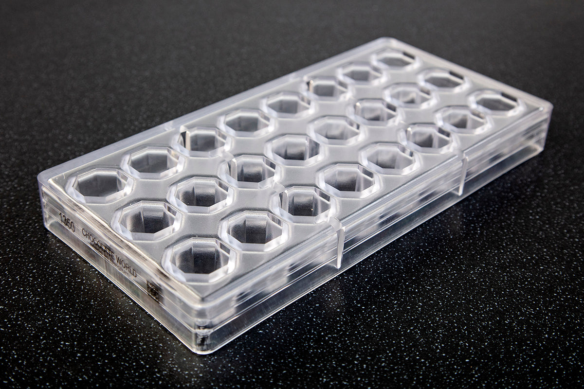 CW1350 - Chocolate World - Octagonal Cup Polycarbonate Mould