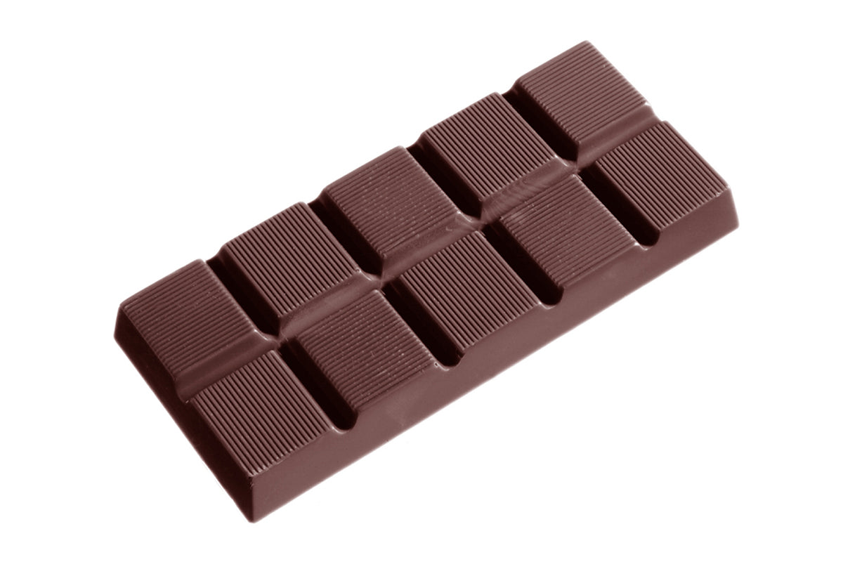 CW1367 - Chocolate World - Chocolate Tablet 84 g Polycarbonate Mould
