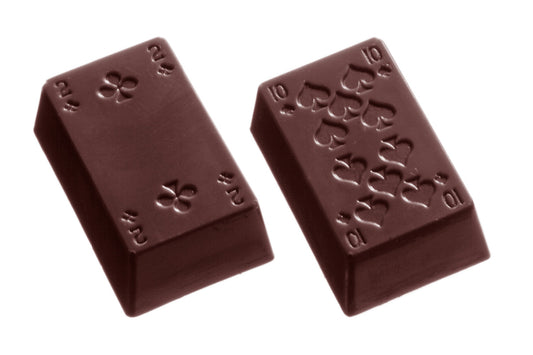 CW1371 - Chocolate World - Playing Cards 18 (Part 1) Polycarbonate Mould