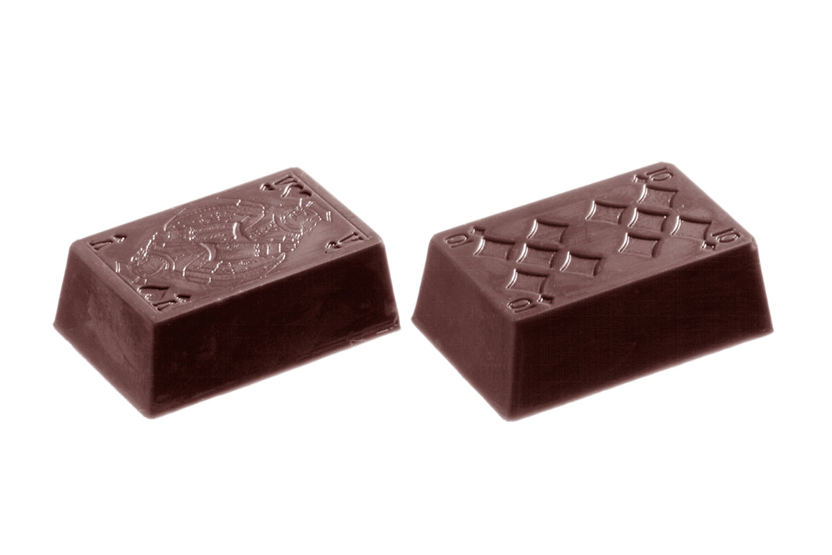 CW1373 - Chocolate World - Playing Cards 18 (Part 3) Polycarbonate Mould