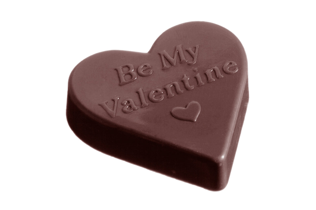 CW1377 - Chocolate World - Heart Valentine Polycarbonate Mould
