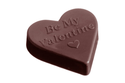 CW1377 - Chocolate World - Heart Valentine Polycarbonate Mould
