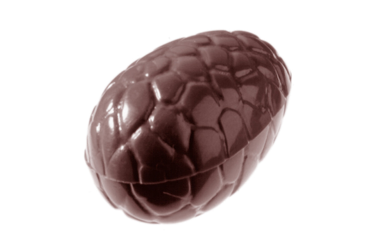 CW1379 - Chocolate World - Egg Kroko 47 mm Polycarbonate Mould