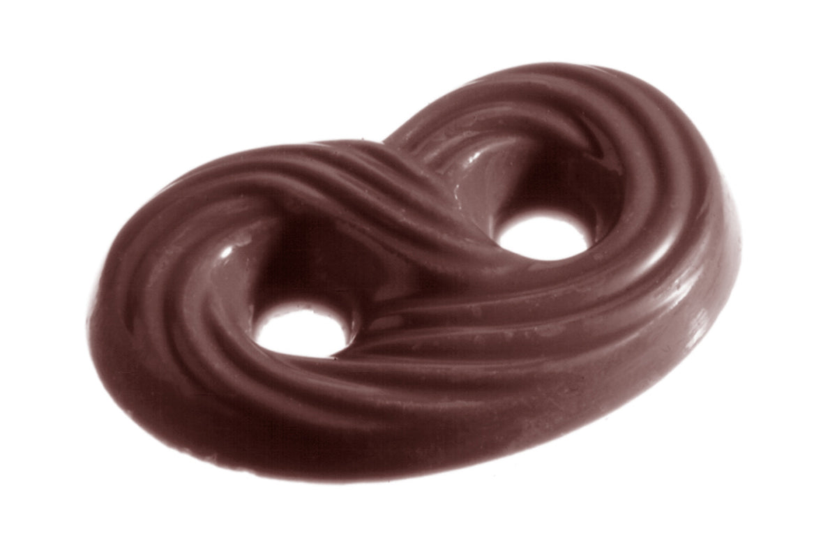 CW1380 - Chocolate World - Chocolate Pretzel Polycarbonate Mould