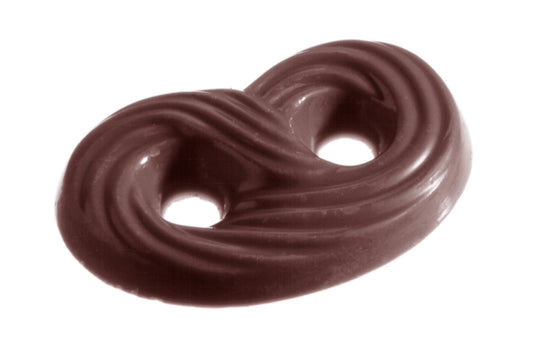 CW1380 - Chocolate World - Chocolate Pretzel Polycarbonate Mould