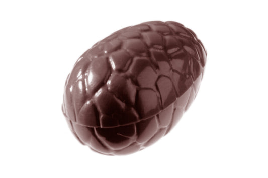 CW1383 - Chocolate World - Egg Kroko 42 mm Polycarbonate Mould