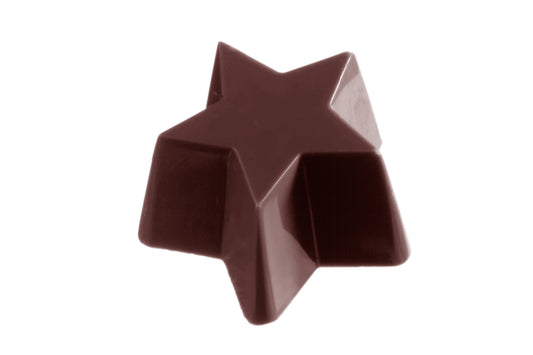 CW1390 - Chocolate World - Chocolate Star Bouche Polycarbonate Mould