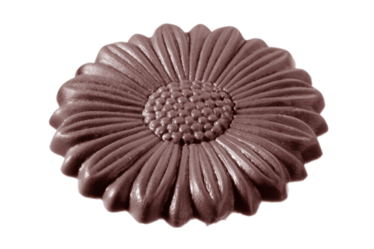 CW1395 - Chocolate World - Chocolate Sunflower Polycarbonate Mould