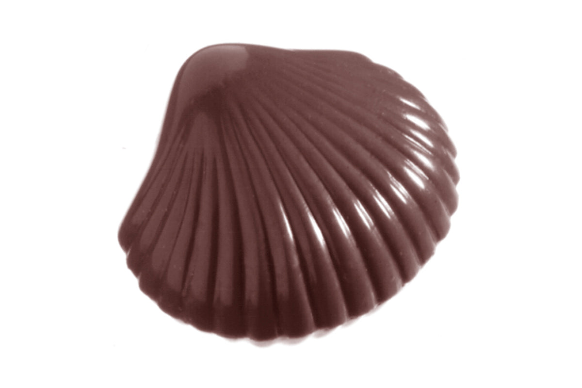 CW1400 - Chocolate World - Chocolate Small Shell Polycarbonate Mould