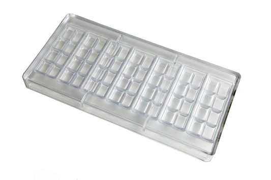 CW1407 - Chocolate World - Chocolate Tablet Polycarbonate Mould