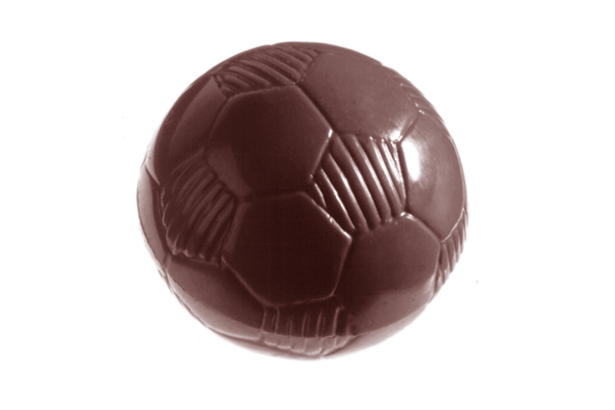 CW1428 - Chocolate World - Football Ø 26 mm Polycarbonate Mould