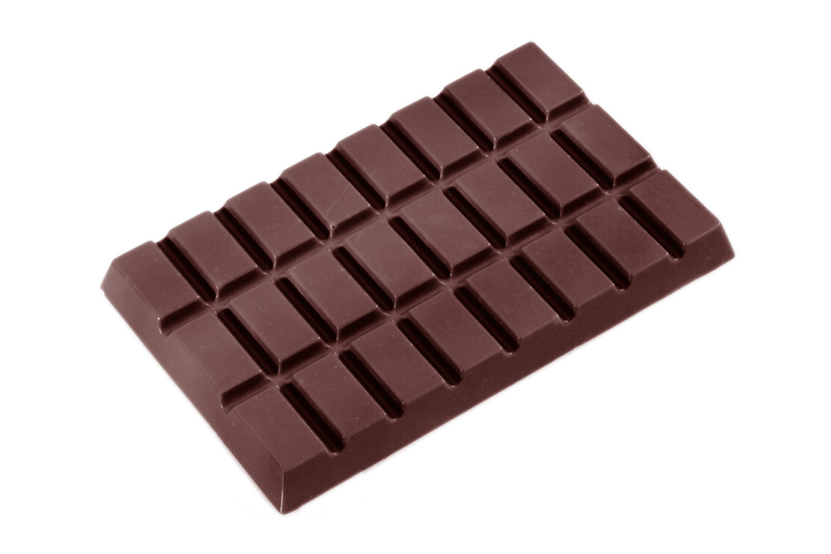 CW1429 - Chocolate World - Chocolate Tablet 205 g Polycarbonate Mould