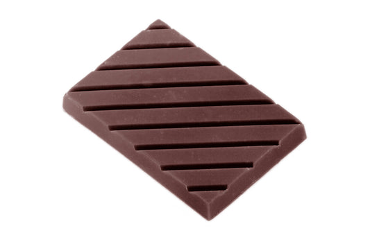 CW1441 - Chocolate World - Caraque Rectangular Striped Polycarbonate Mould