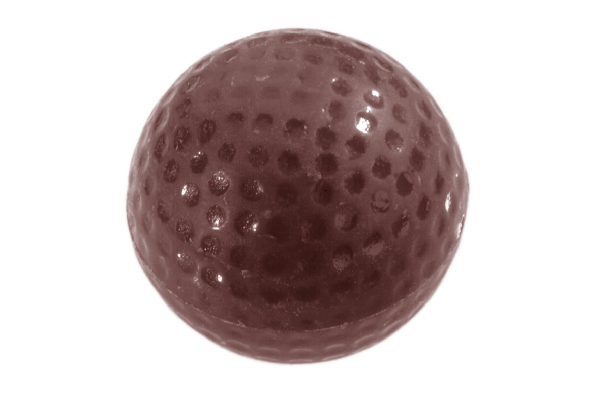 CW1443 - Chocolate World - Chocolate Golfballl Mini Polycarbonate Mould