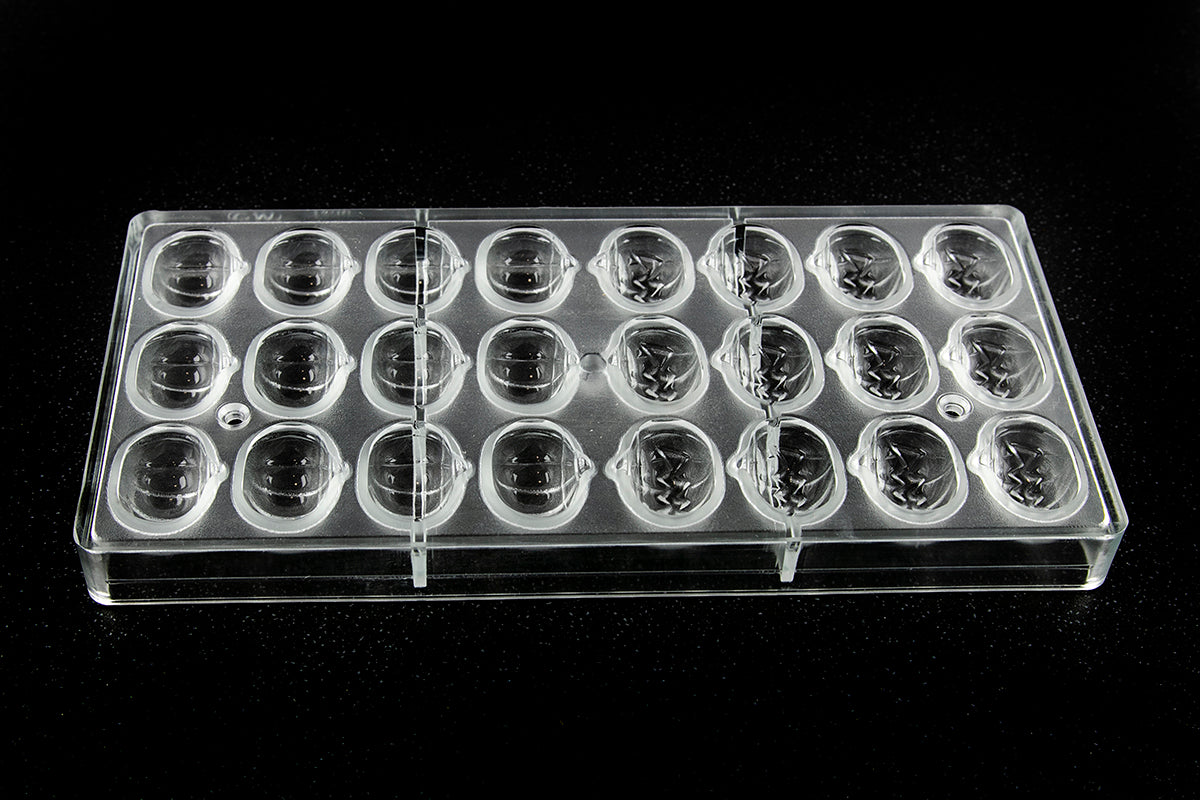 CW1496 - Chocolate World - Halloween Pumpkin Polycarbonate Mould
