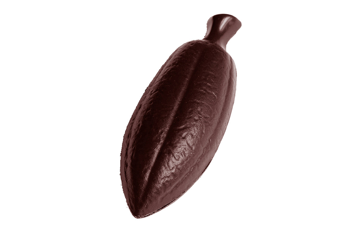 CW1498 - Chocolate World - Chocolate Cocoa Bean Polycarbonate Mould