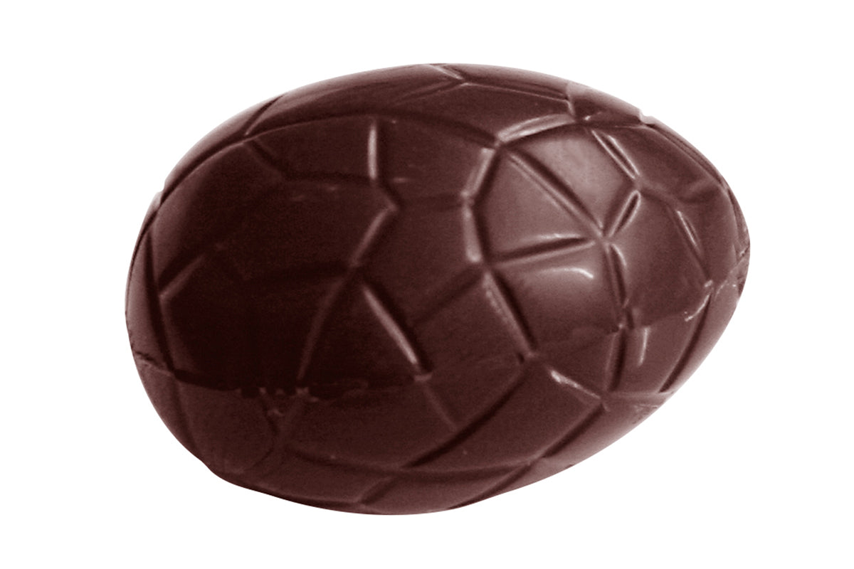 CW1516 - Chocolate World - Egg Kroko 29 mm Polycarbonate Mould