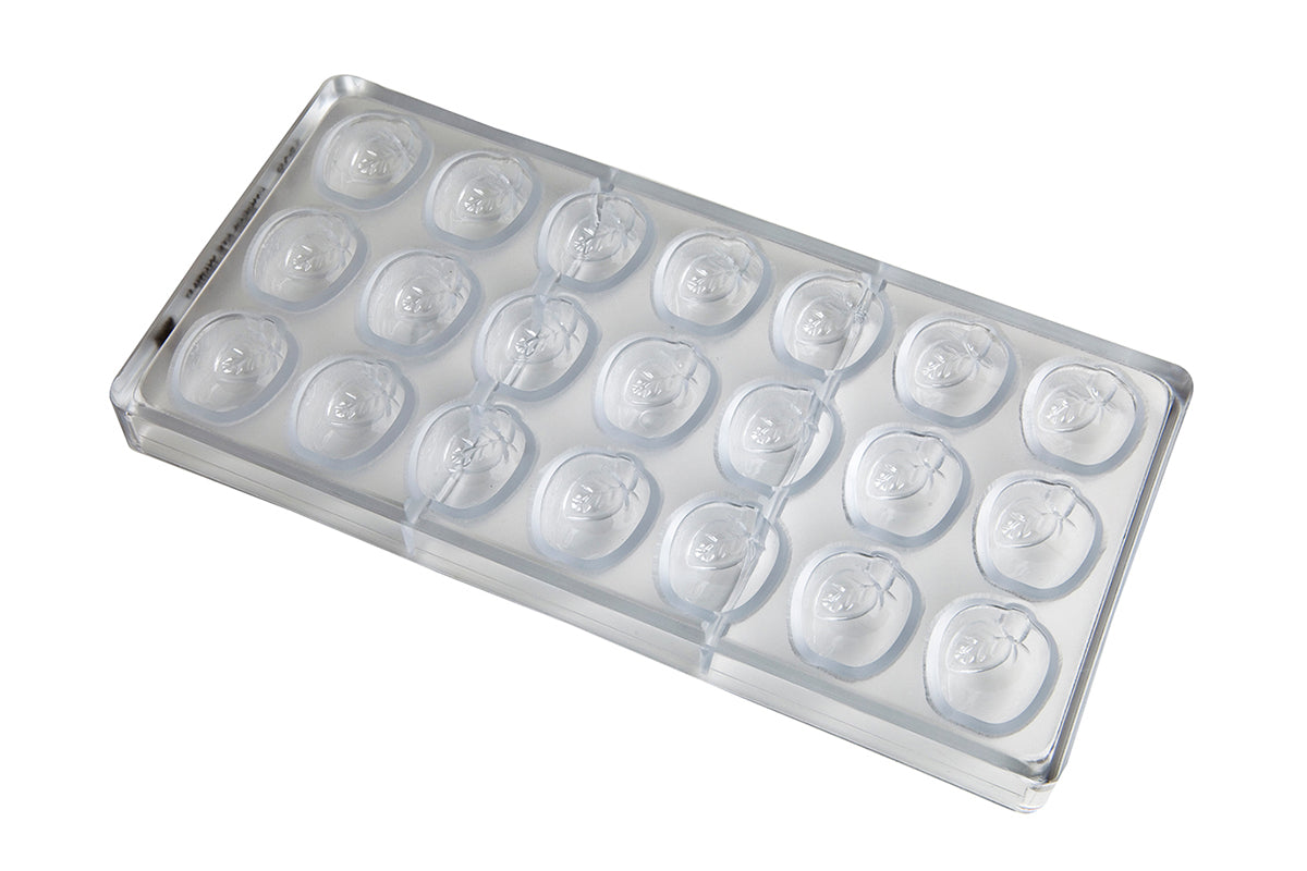 CW1519 - Chocolate World - Chocolate Apple Polycarbonate Mould