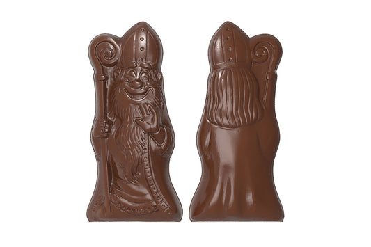 CW1522 - Chocolate World - St Nicholas & Pete 2 Figures Polycarbonate Mould