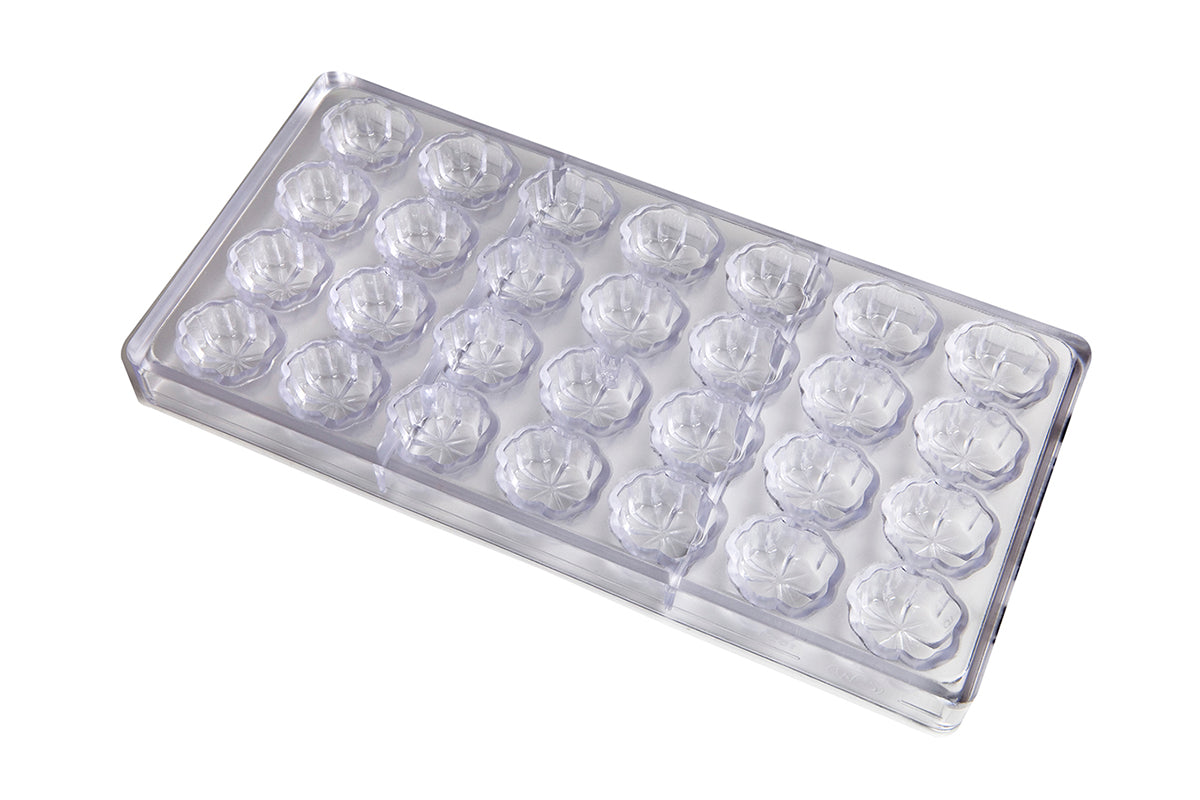 CW1524 - Chocolate World - Chocolate Clover Small Polycarbonate Mould