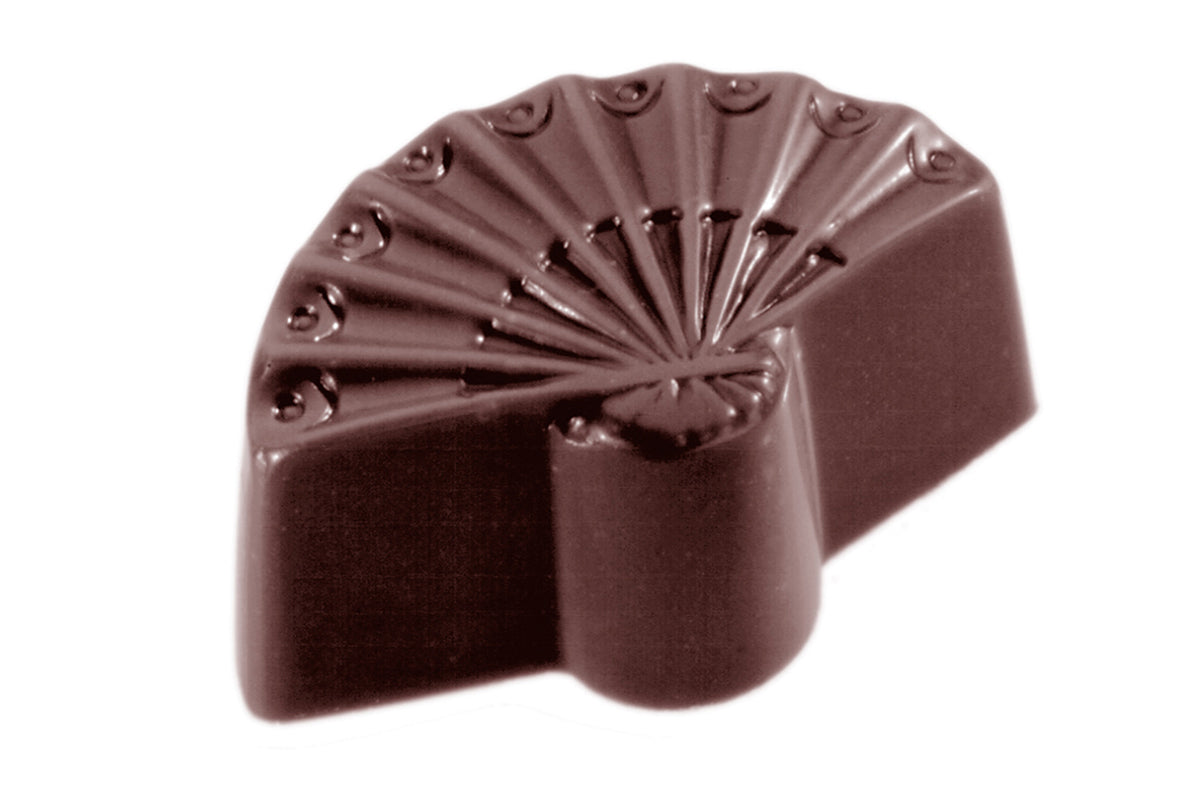 CW1525 - Chocolate World - Hand Fan Small Polycarbonate Mould