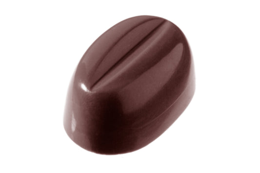 CW1529 - Chocolate World - Coffeebean Small Polycarbonate Mould