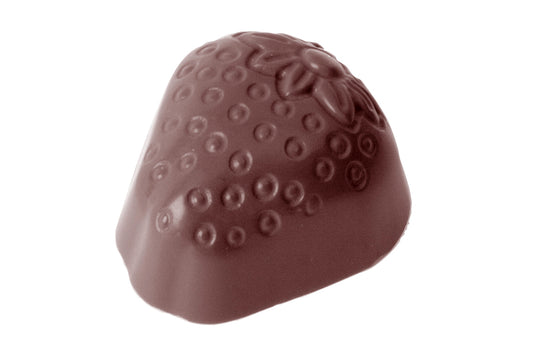 CW1532 - Chocolate World - Chocolate Strawberry Polycarbonate Mould