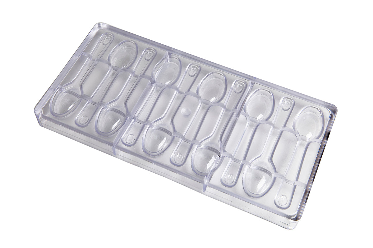 CW1533 - Chocolate World - Chocolate Coffeespoon Polycarbonate Mould