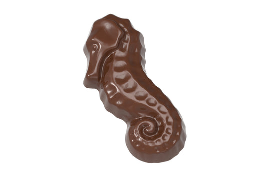 CW1534 - Chocolate World - Chocolate Seahorse Polycarbonate Mould