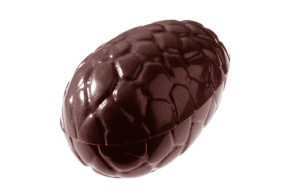 CW1537 - Chocolate World - Egg Kroko 35 mm Polycarbonate Mould