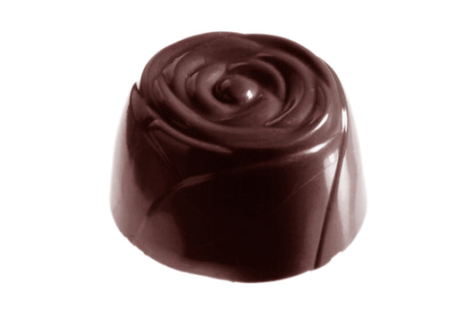 CW1544 - Chocolate World - Chocolate Small Rose Polycarbonate Mould