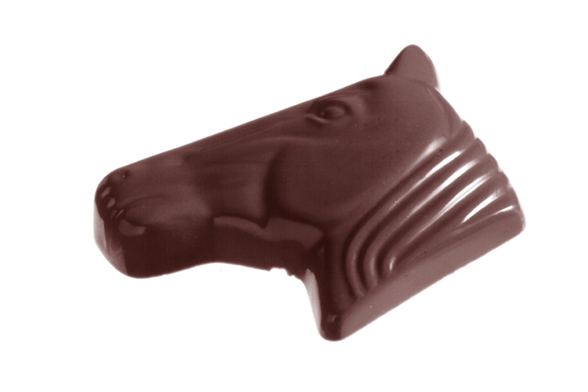 CW1546 - Chocolate World - Chocolate Horse Head Polycarbonate Mould