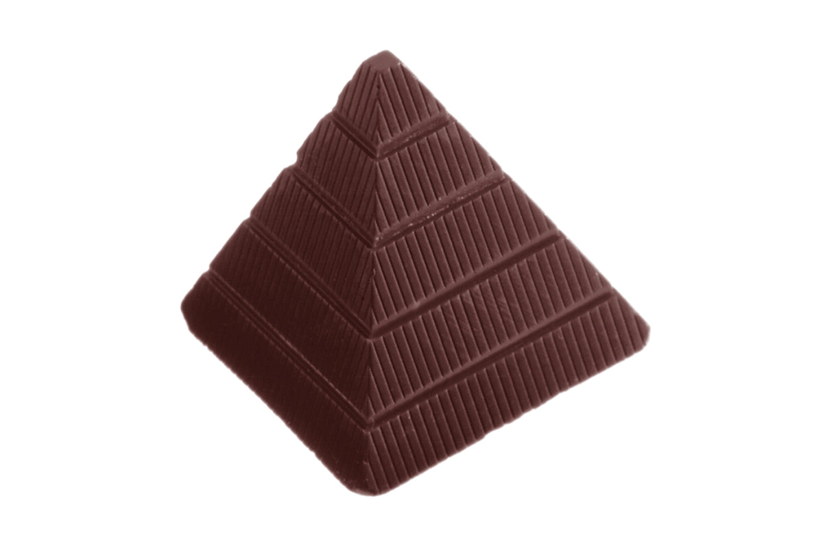 CW1547 - Chocolate World - Chocolate Pyramid Polycarbonate Mould