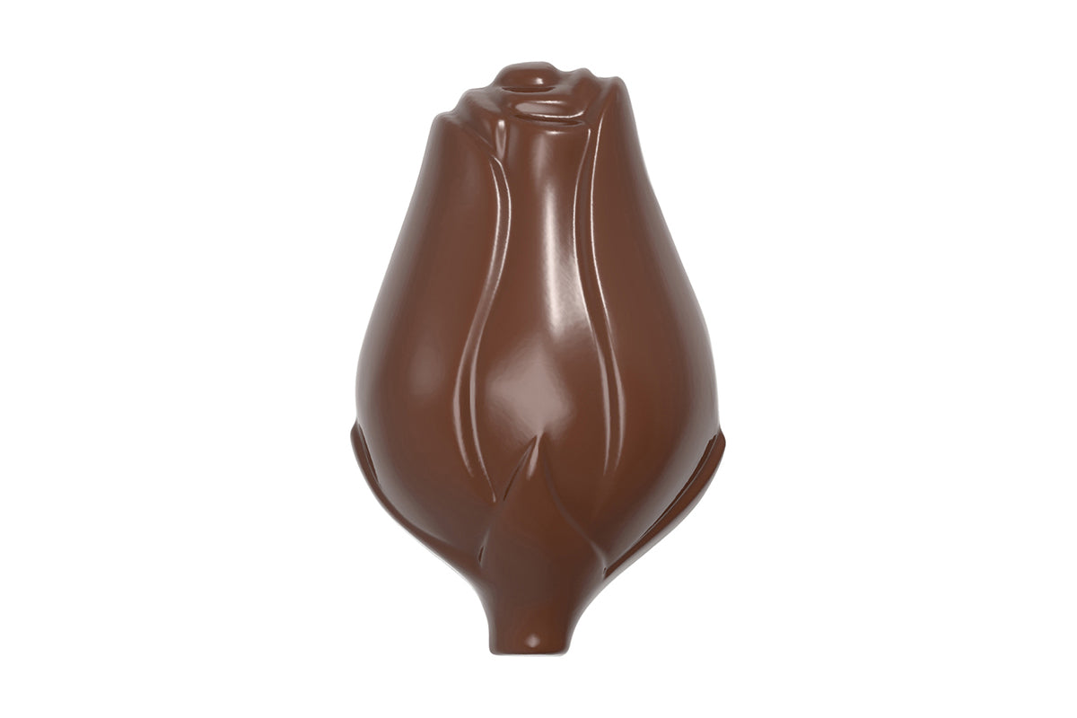 CW1549 - Chocolate World - Chocolate Rose Closed Polycarbonate Mould