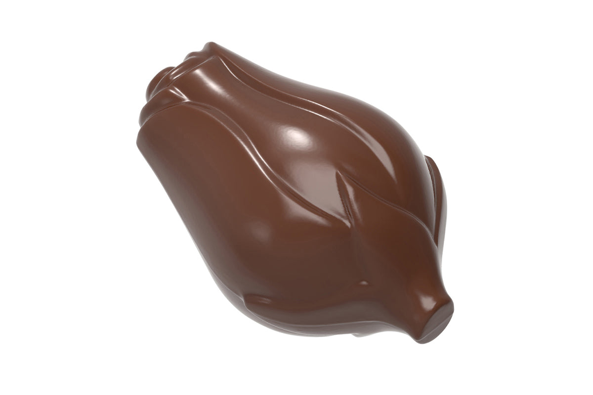 CW1549 - Chocolate World - Chocolate Rose Closed Polycarbonate Mould